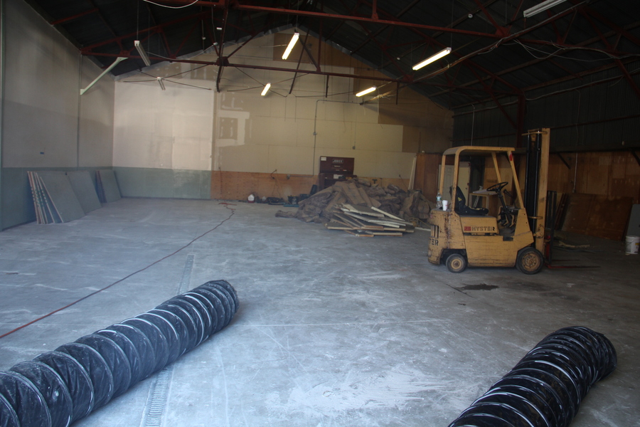 The walls are now a pile on the floor.
