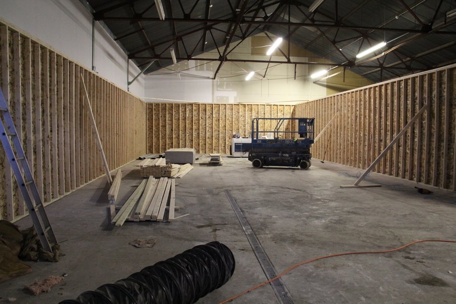 The range space is taking shape!