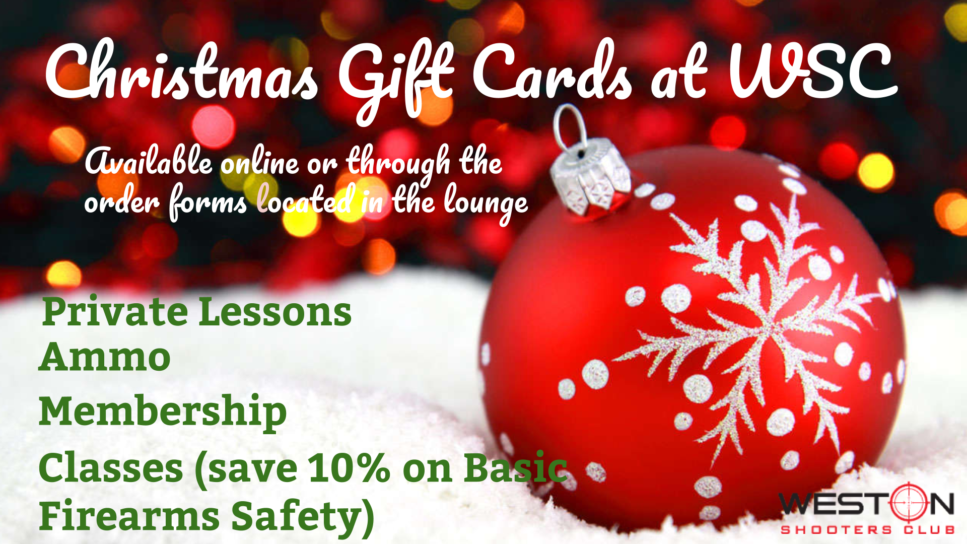 xmas gift cards (1) – Weston Shooters Club