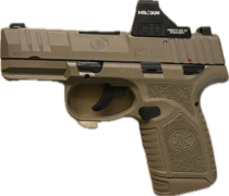 FN Reflex FDE with Holosun 507K X2 green dot sight