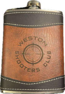 Weston Shooters Club steel Flask